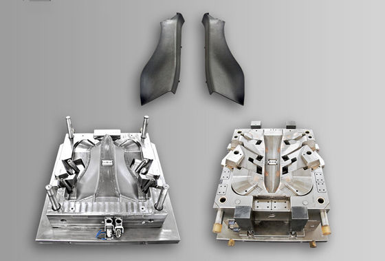 Molde para automóveis de aço NAK80 com portão submarino e molde de injeção de plástico impresso em 3D da HASCO Standard